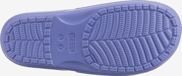 Mule Crocs en violet