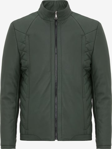 Jimmy Sanders Between-Season Jacket in Green: front