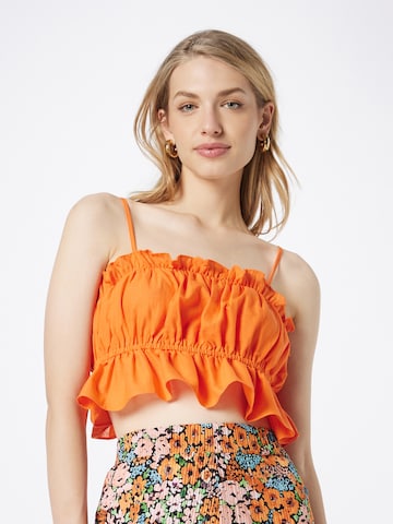 Nasty Gal Top 'Cami' in Oranje: voorkant