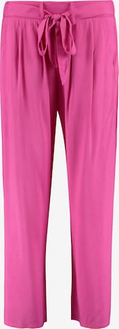 Pantaloni con pieghe 'Cira' di Hailys in rosa: frontale