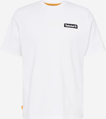 T-Shirt TIMBERLAND en blanc : devant