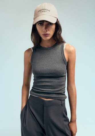 Pull&Bear Čiapka 'MÓNACO' - Béžová: predná strana