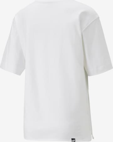 balta PUMA Marškinėliai