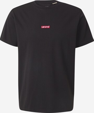 LEVI'S ® - Camisa 'SS Relaxed Baby Tab Tee' em preto: frente