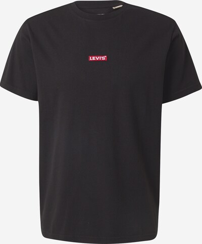 LEVI'S ® Тениска 'SS Relaxed Baby Tab Tee' в червено / черно, Преглед на продукта