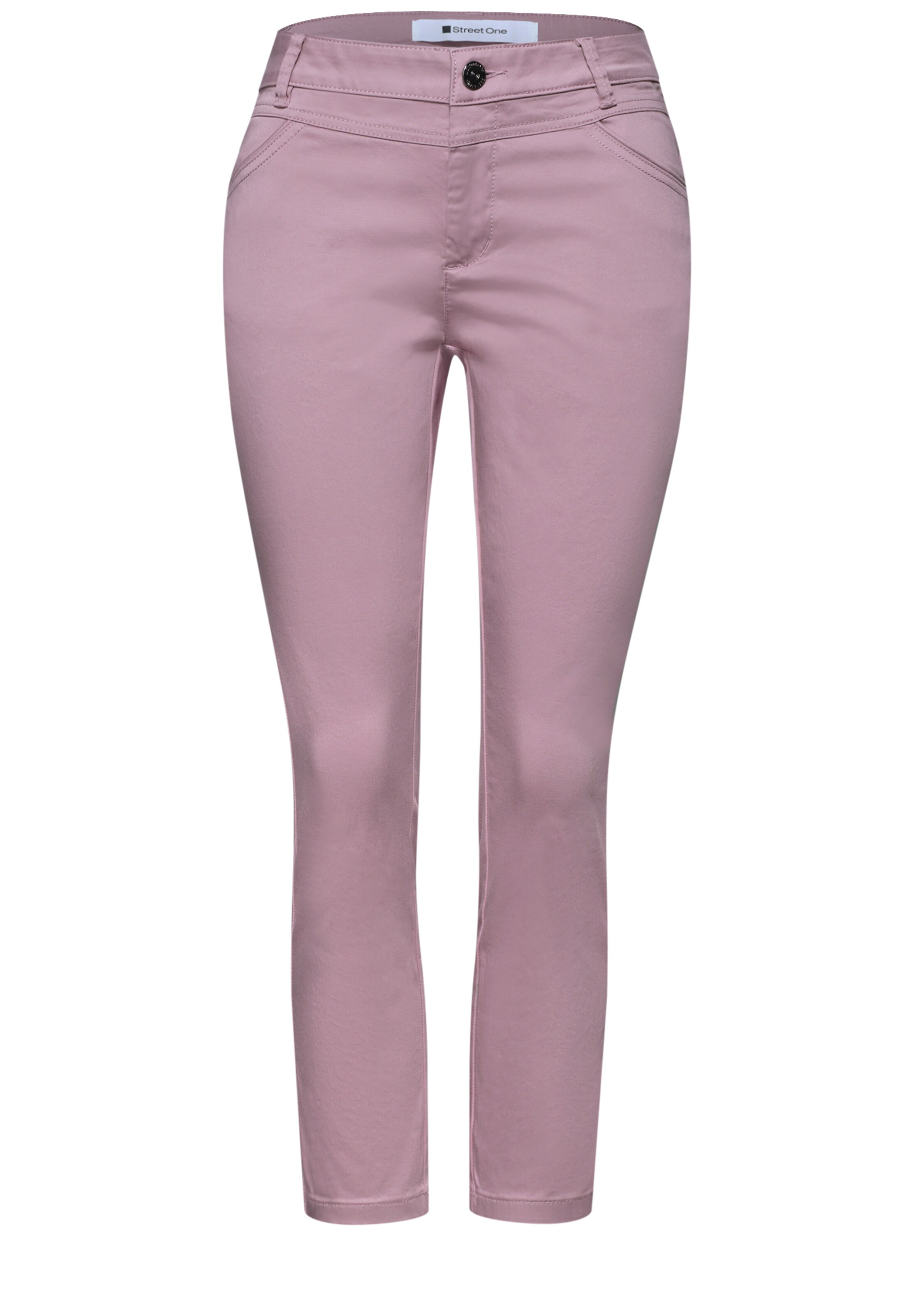 STREET ONE Pants in Pink: front