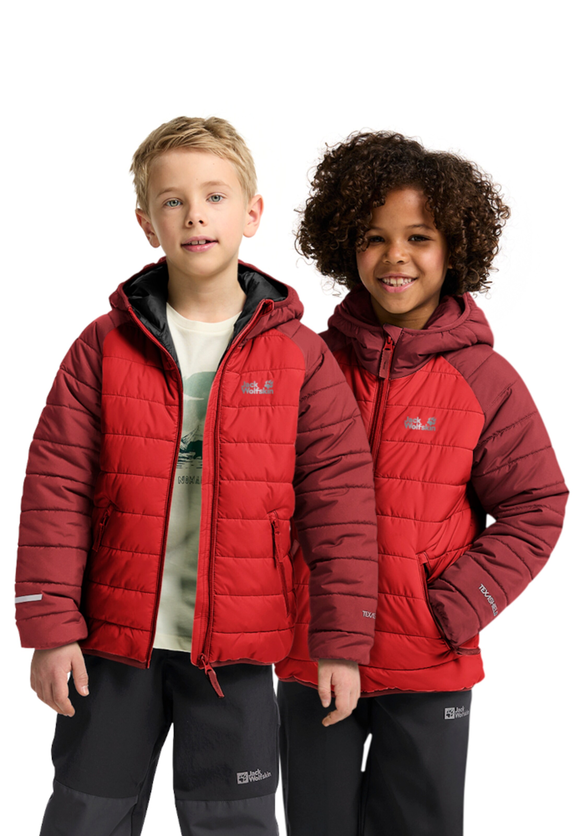 JACK WOLFSKIN Outdoor jacket in Red: front