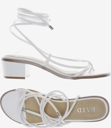 Raid Sandals & High-Heeled Sandals in 39 in White: front