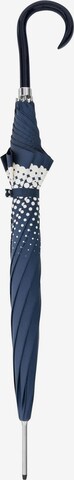 Doppler Manufaktur Umbrella 'Elegance' in Blue: front