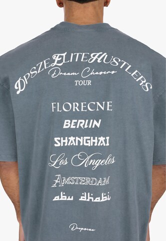 Dropsize Shirt 'Tour' in Grey