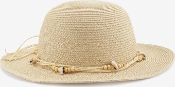 LASCANA Hat in Beige: front