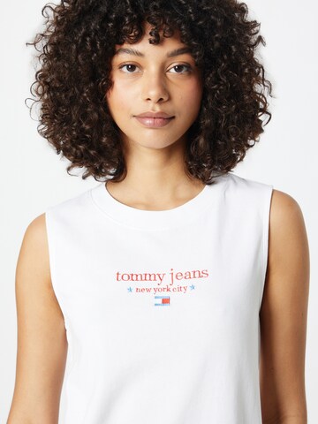 Tommy Jeans Šaty – bílá