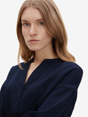 TOM TAILOR Blouse in Blue