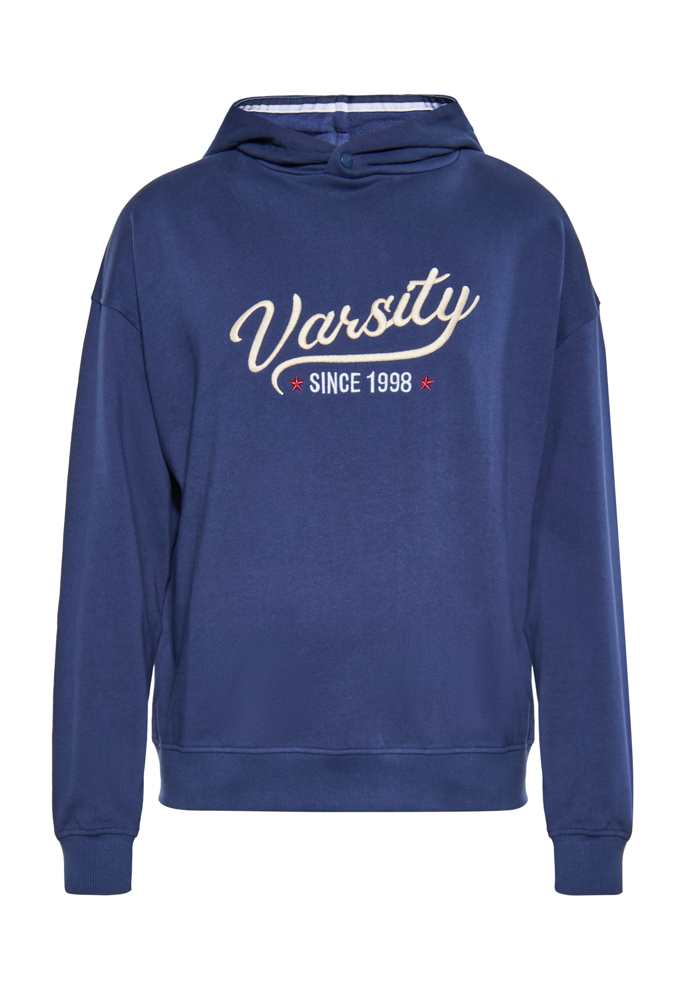 MO Μπλούζα φούτερ σε μπλε: μπροστά