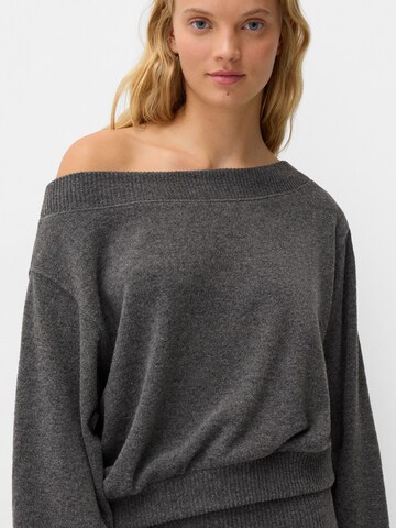 Bershka Tréning póló - szürke
