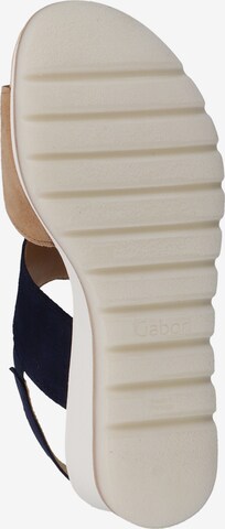 GABOR Sandalen met riem in Blauw