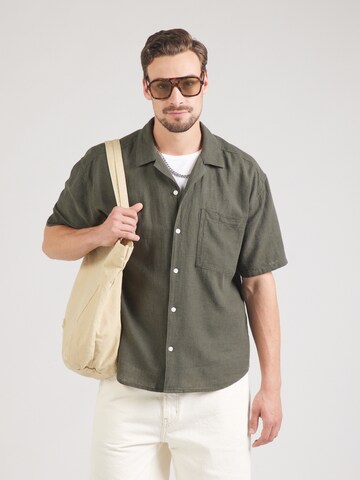 Only & Sons - Ajuste confortable Camisa 'ONSCAIDEN' en gris: frente