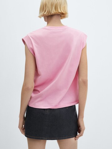 MANGO Shirt 'VIRI' in Pink