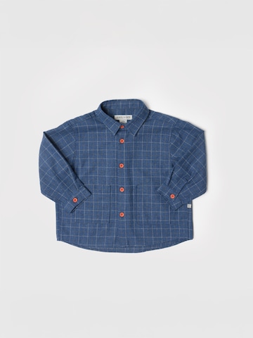 Maru + Bo Shirts 'CHECKED SHIRT WITH POCKETS' i blå: forside