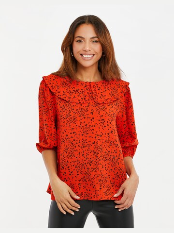 Camicia da donna 'Humbug' di Threadbare in rosso