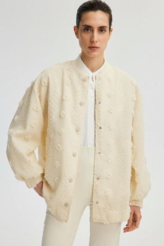 Touche Prive Übergangsjacke in Beige: Vorderseite