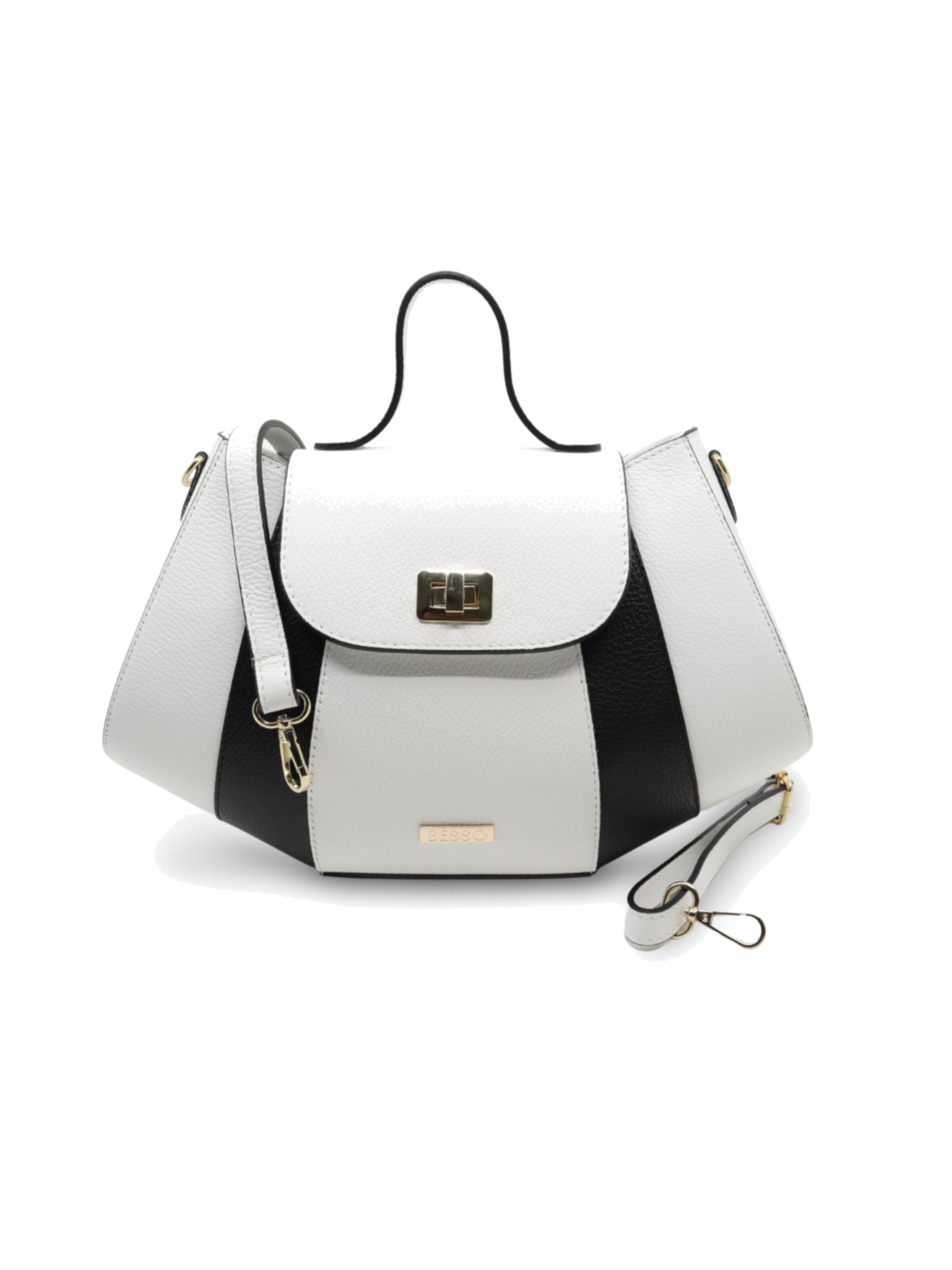 BESSO Handbag 'Fiaba Soave' in White: front