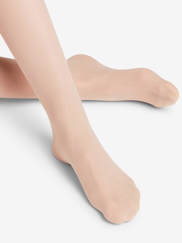 Regular Collants 'Matt Deluxe' FALKE en blanc