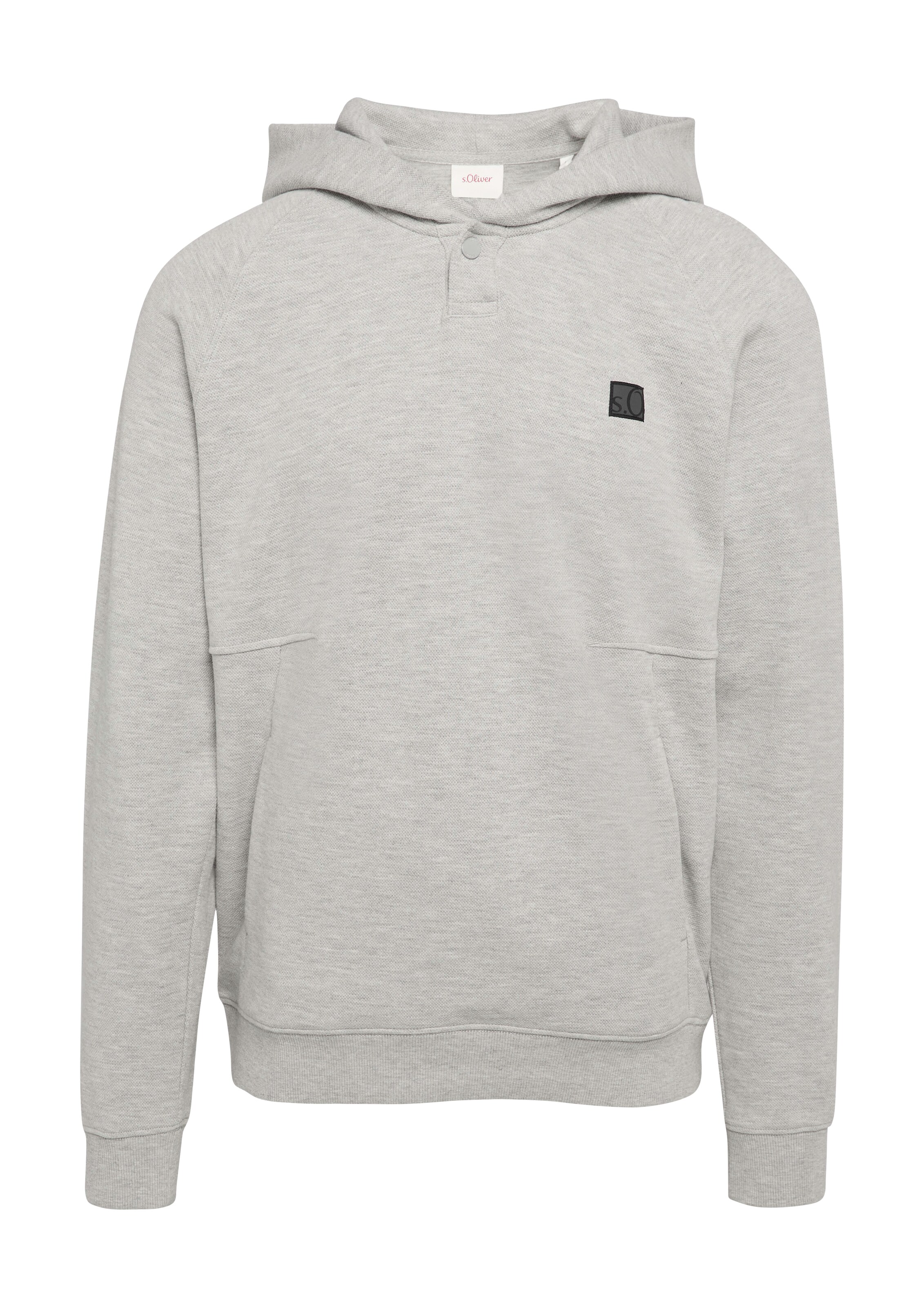 s.Oliver Sweatshirt in Grey: front