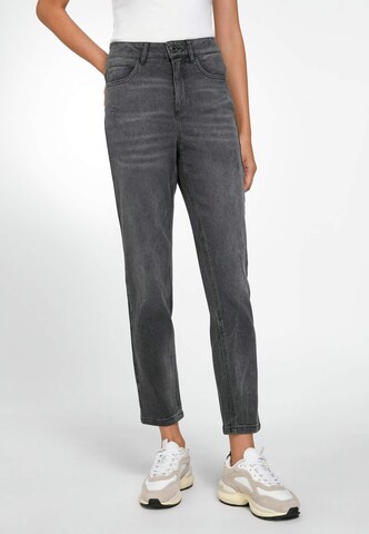 Basler Regular Jeans in Grey: front