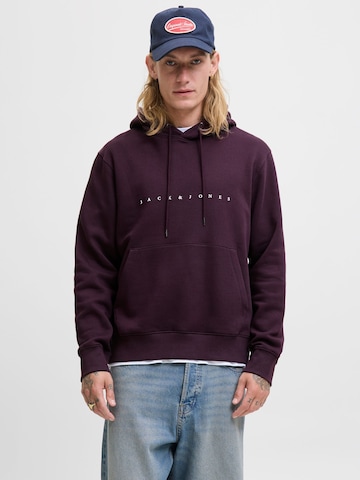 JACK & JONES Sweatshirt 'JJEStar' in Purple: front