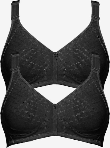 SUSA Bra 'Topsy' in Black: front