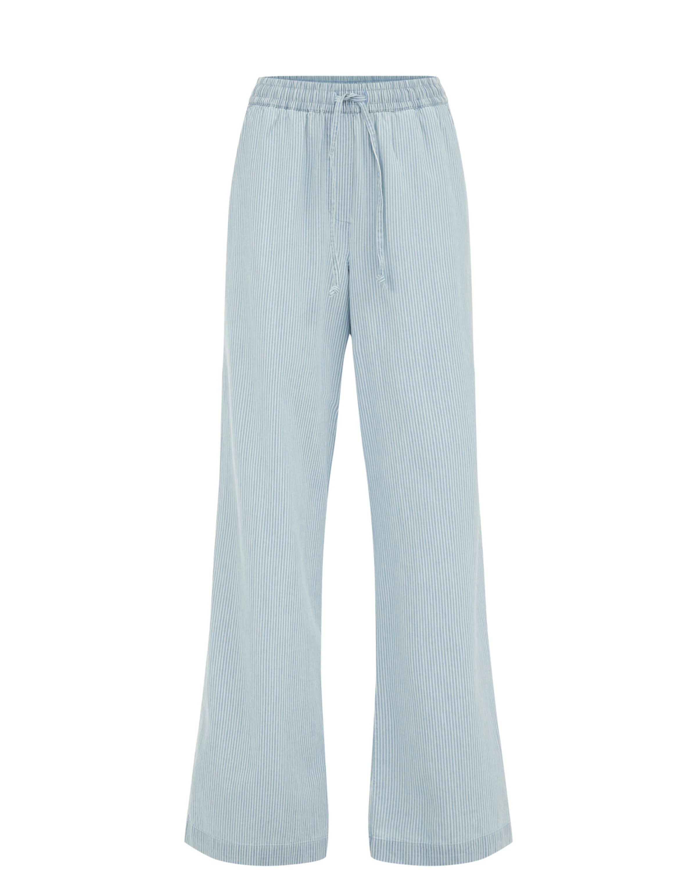 WE Fashion Loosefit Παντελόνι σε μπλε: μπροστά