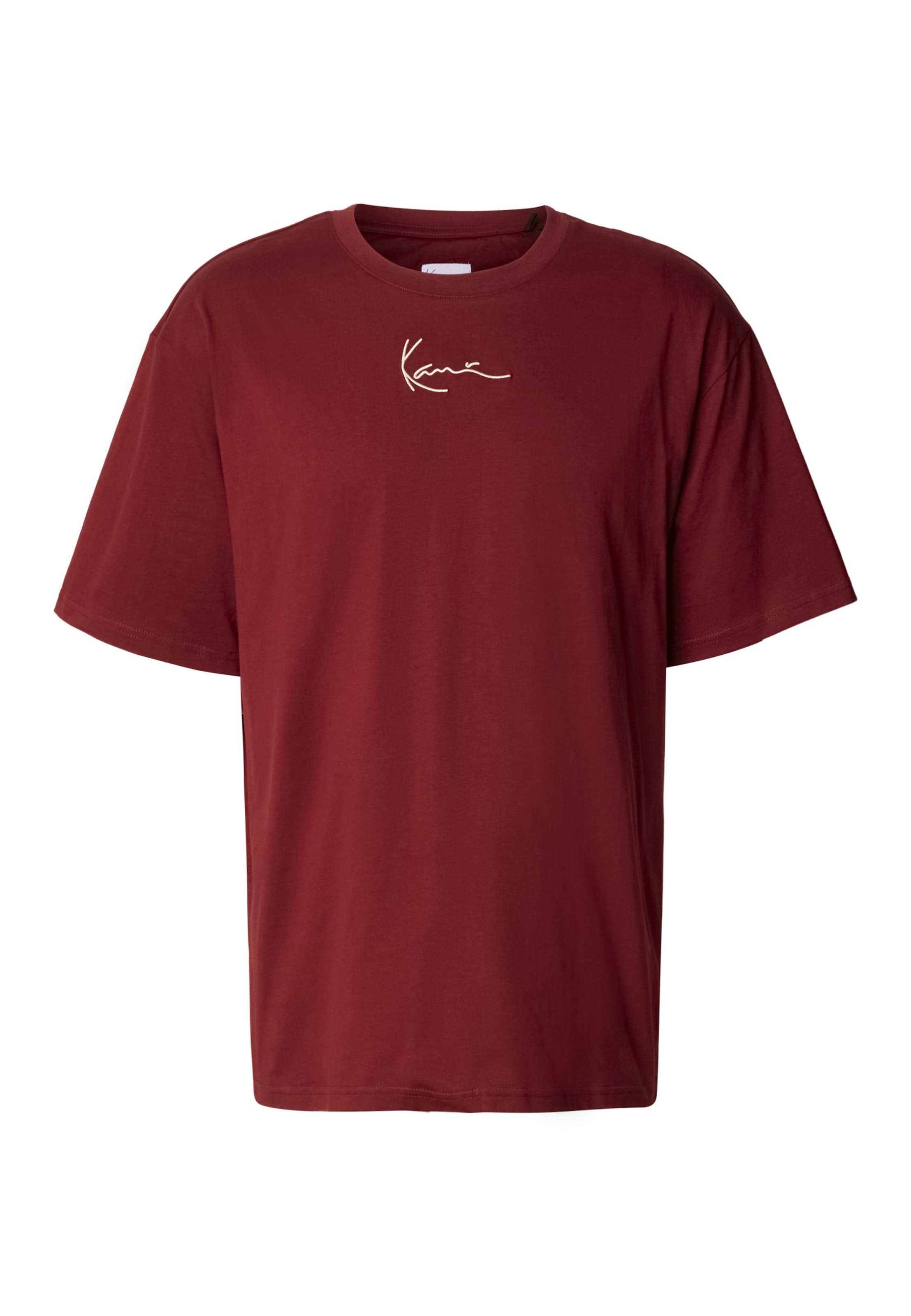 Karl Kani Shirt 'Essential' in Rood: voorkant
