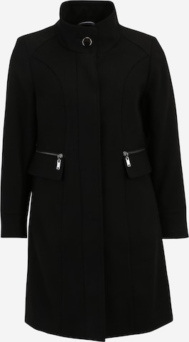 Wallis Petite Between-seasons coat in Black: front
