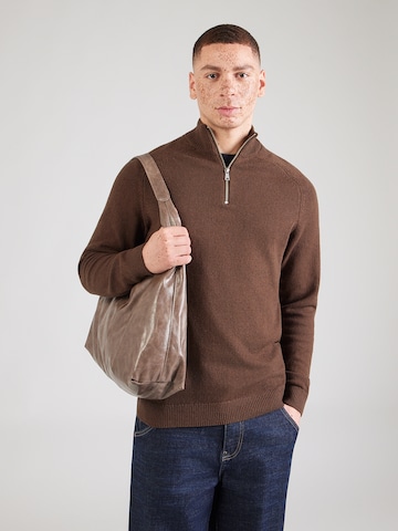Pull-over 'ONSEDWARD' Only & Sons en marron : devant