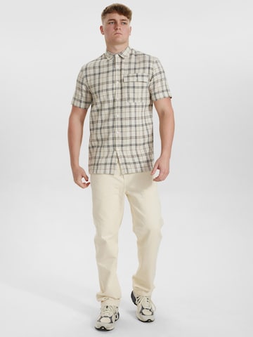 Dxnmxrk Shirt 'DXEg' in Beige