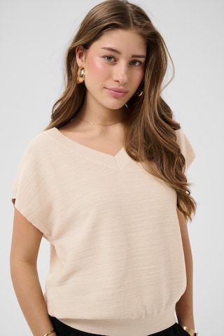 Cream Sweater 'CREvisa' in White