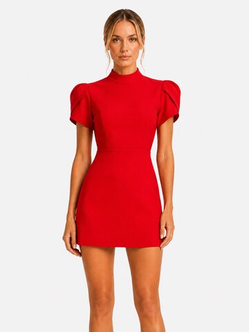Cielie - Vestido 'Bow Detail Mini Dress' em vermelho
