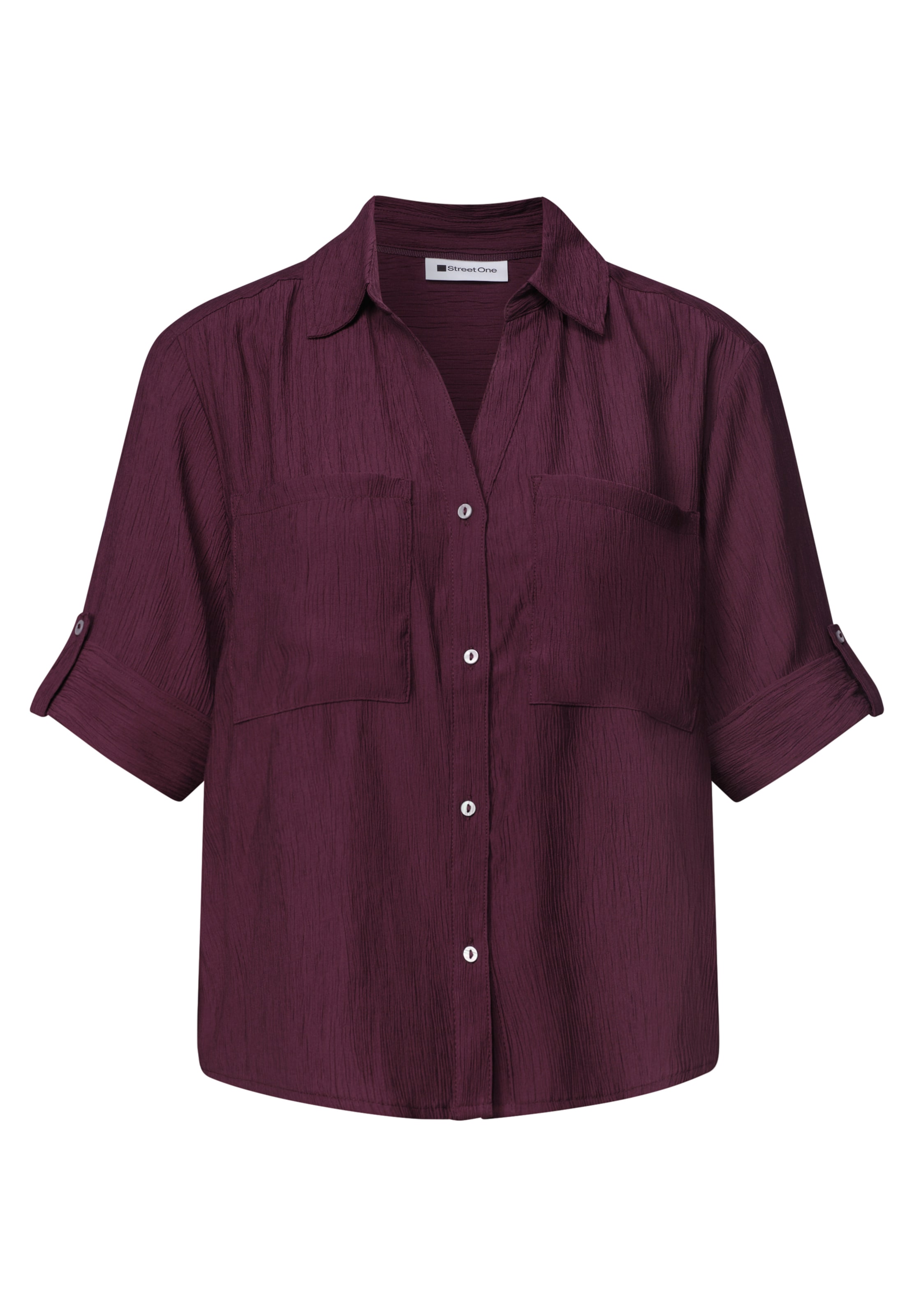 STREET ONE Blouse in Purple: front
