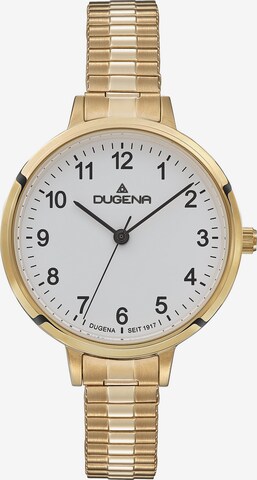 DUGENA Analog Watch in Gold: front