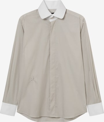Chemise ' 605148 ' Karl Lagerfeld en marron : devant
