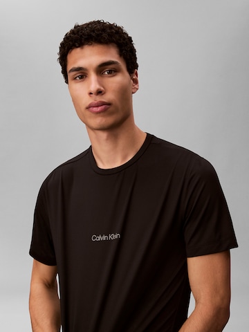 T-Shirt fonctionnel Calvin Klein Sport en noir