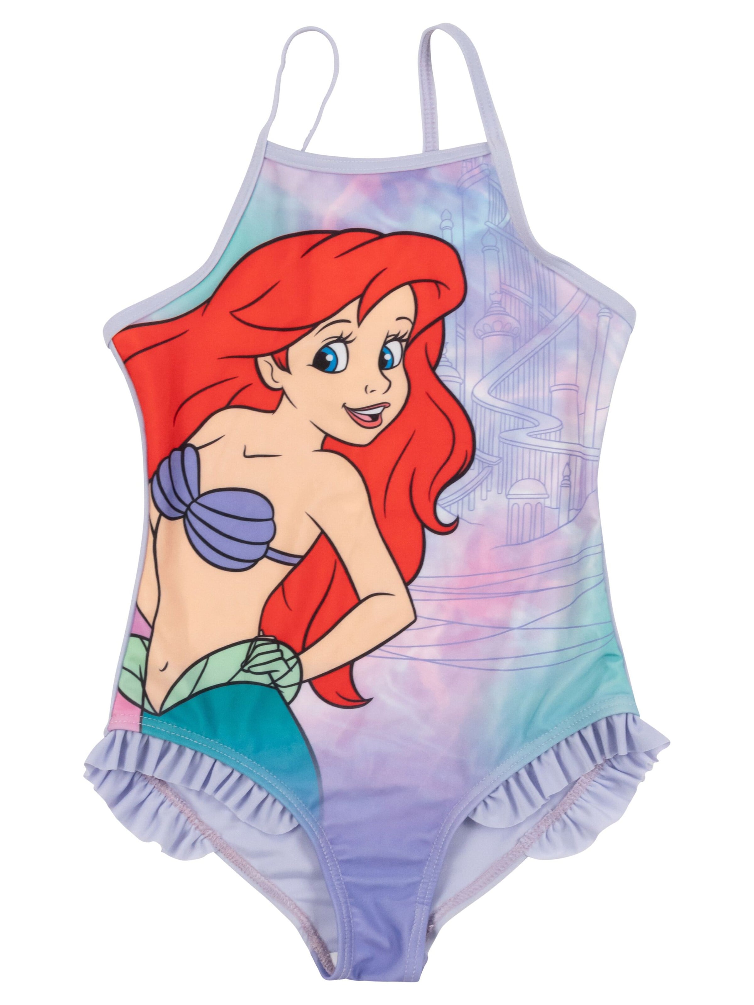 DISNEY Swimsuit 'Arielle' in Purple: front