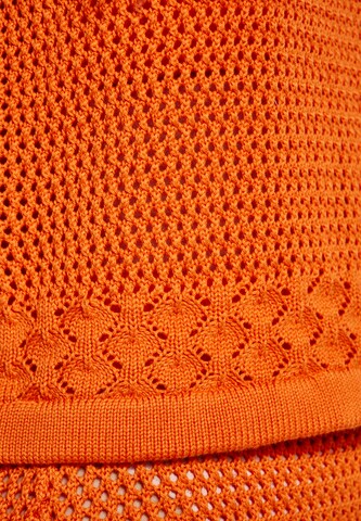Tops en tricot IZIA en orange