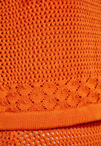 ebeeza Knitted Top in Orange