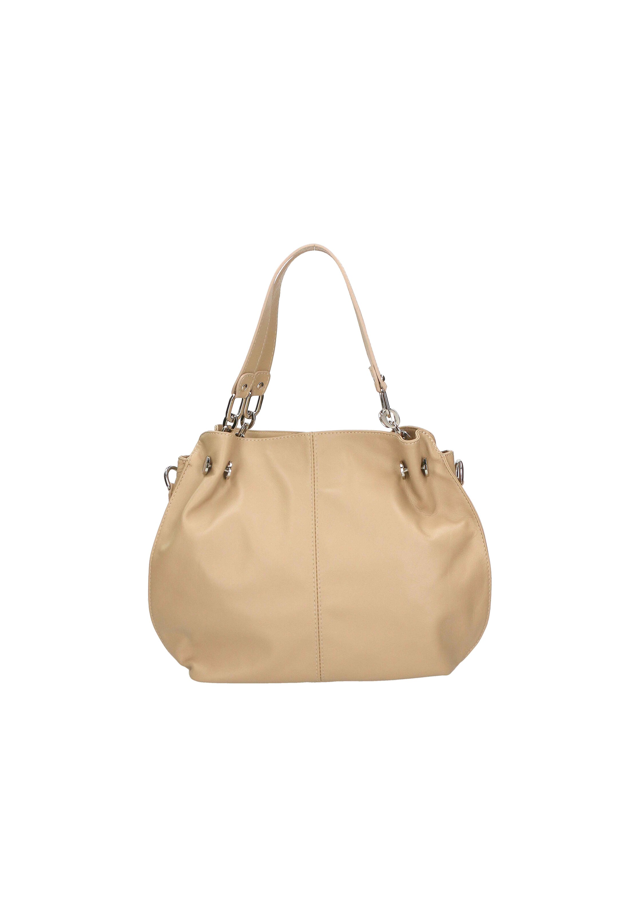 CHICCA BORSE Handtas in Beige: voorkant