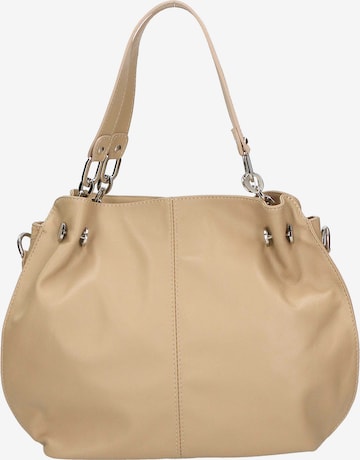 CHICCA BORSE Handtas in Beige: voorkant