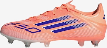 Chaussure de foot 'F50 League' ADIDAS PERFORMANCE en orange : devant