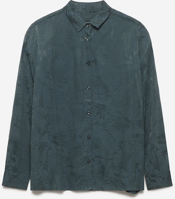 Yahmo Blouse 'Mona' in Blauw: voorkant