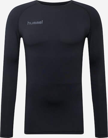 juoda Hummel Sportiniai apatiniai marškinėliai: priekis
